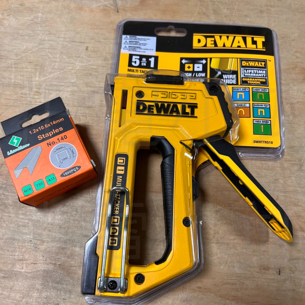 買就送針 新北花電 全新 DEWALT 得偉 DWHTTR510  5合1 釘槍 木工 家用 層板 門型釘粗 直型釘