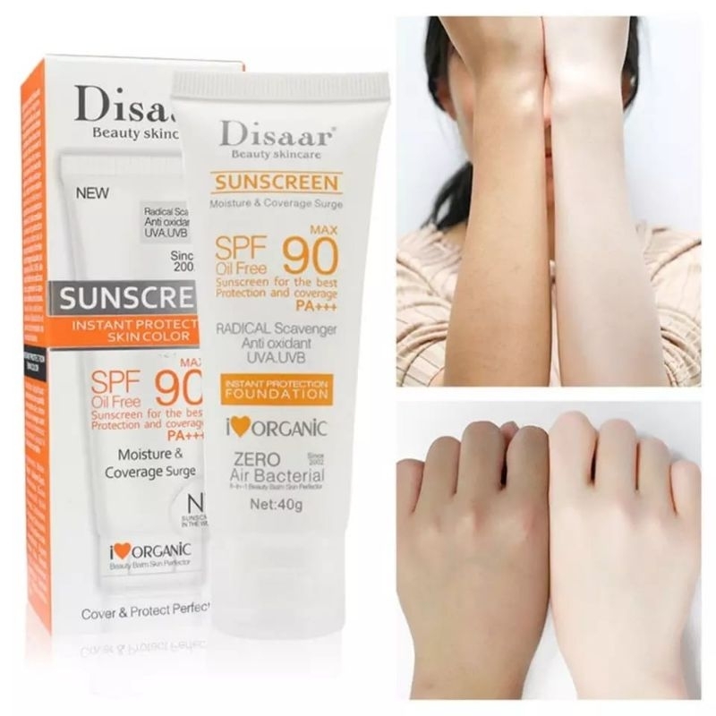 Disaar Sunscreen SPF 90PA+++ for Body Skin