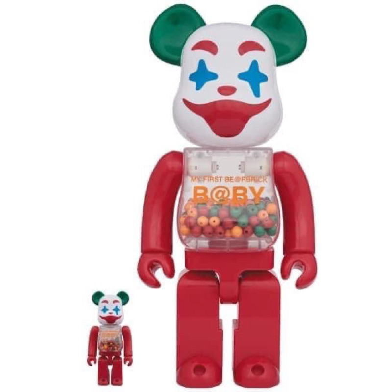 BE@RBRICK My First Baby 庫柏力克熊 400%+100% 小丑千秋