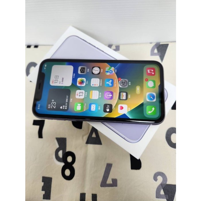 二手機-台揚通訊~ Apple iPhone 11 (256GB) 6.1吋 ~紫 (00562)