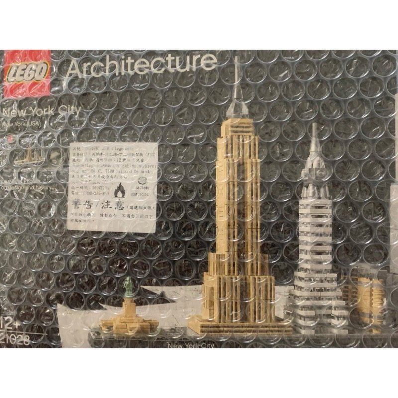 LEGO樂高21028建築系列紐約市