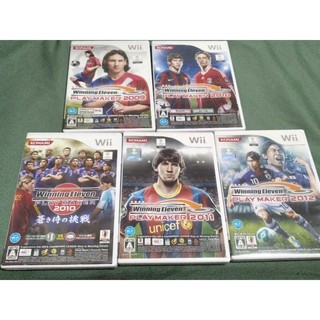 WII 世界足球競賽 2008 2009 2010 2011 2012 日版 WINNING ELEVEN