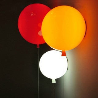 [高雄燈飾]現代時尚簡約臥室氣球壁燈書房餐廳個性溫馨兒童房吸頂彩色氣球燈
