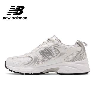 NEW BALANCE 慢跑鞋 NB 530系列 經典款 復古鞋 運動 男 女 白銀 MR530EMA