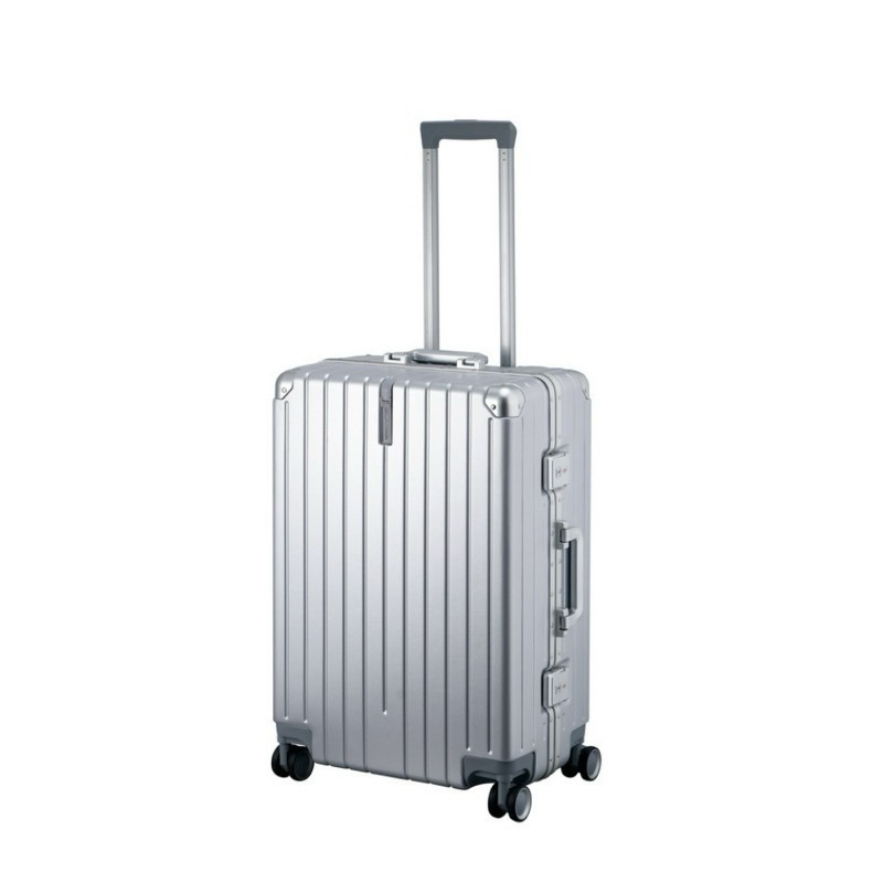 全新* CUMAR SP-2401鋁框拉桿行李箱 24吋 銀色