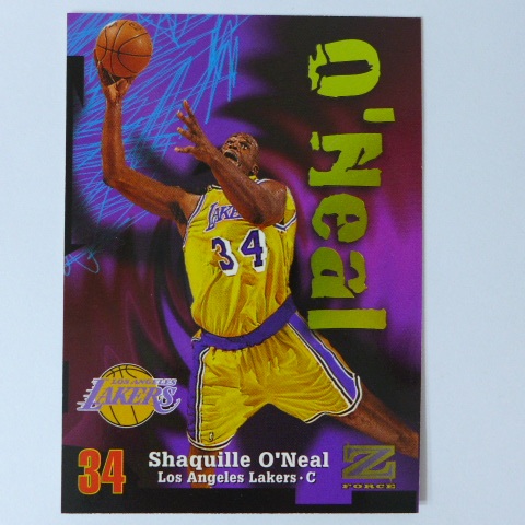 ~Shaquille O'Neal/俠客.歐尼爾~大白鯊 1997年Z-FORCE籃球卡