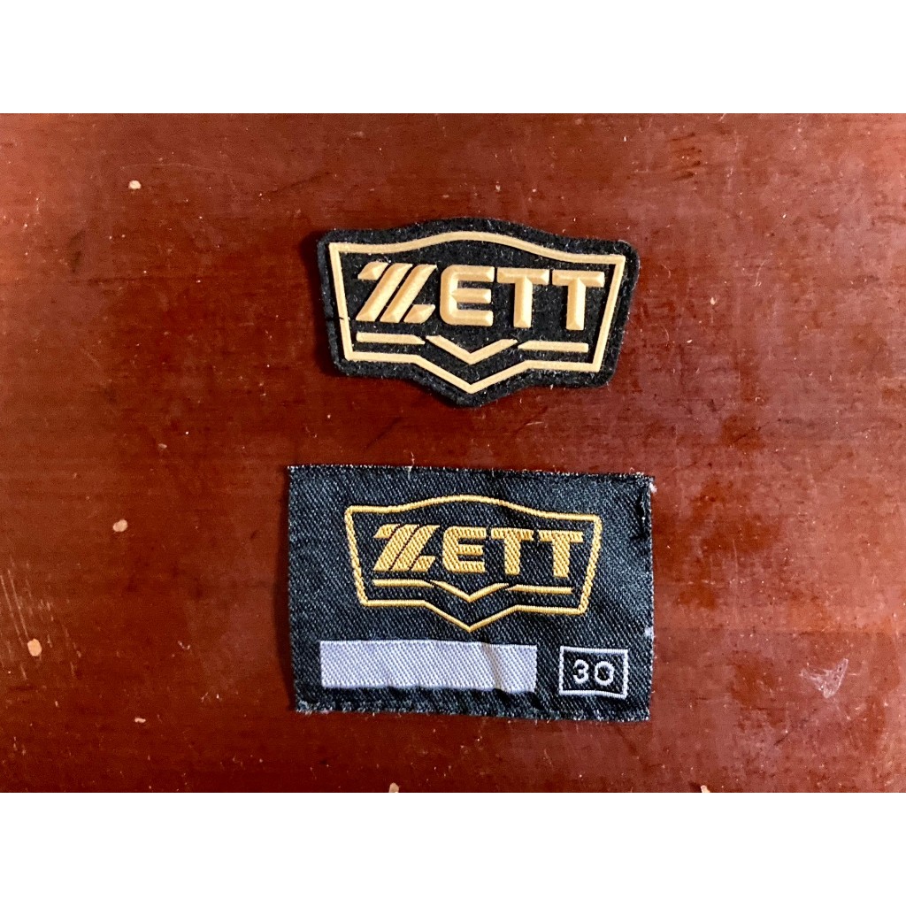 logo標籤 ZETT 矽膠標 布標 (棒球 壘球 棒壘 商標 拆標 布貼 DIY 手套 釘鞋 褲)