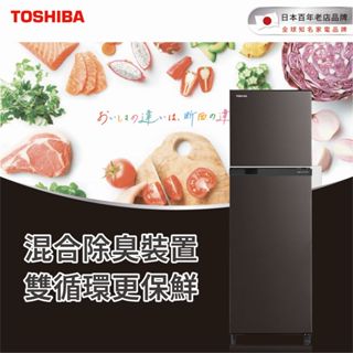 【TOSHIBA 東芝】262公升雙門變頻電冰箱銀河灰 GR-B31TP(SK)(含基本安裝+舊機回收)