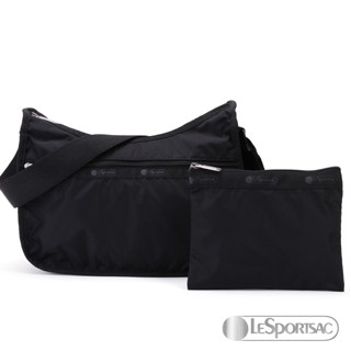LeSportsac - Standard 側背水餃包/流浪包-附化妝包 (極簡黑) 7520PB R086