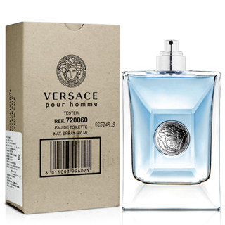 【公司貨】VERSACE 凡賽斯 經典男性淡香水100ml Tester 環保包裝|8DAILY香水美材批發