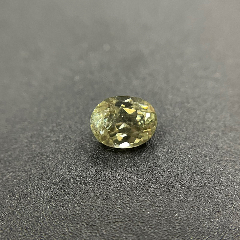 天然水鋁石(Diaspore)裸石1.36ct [基隆克拉多色石]