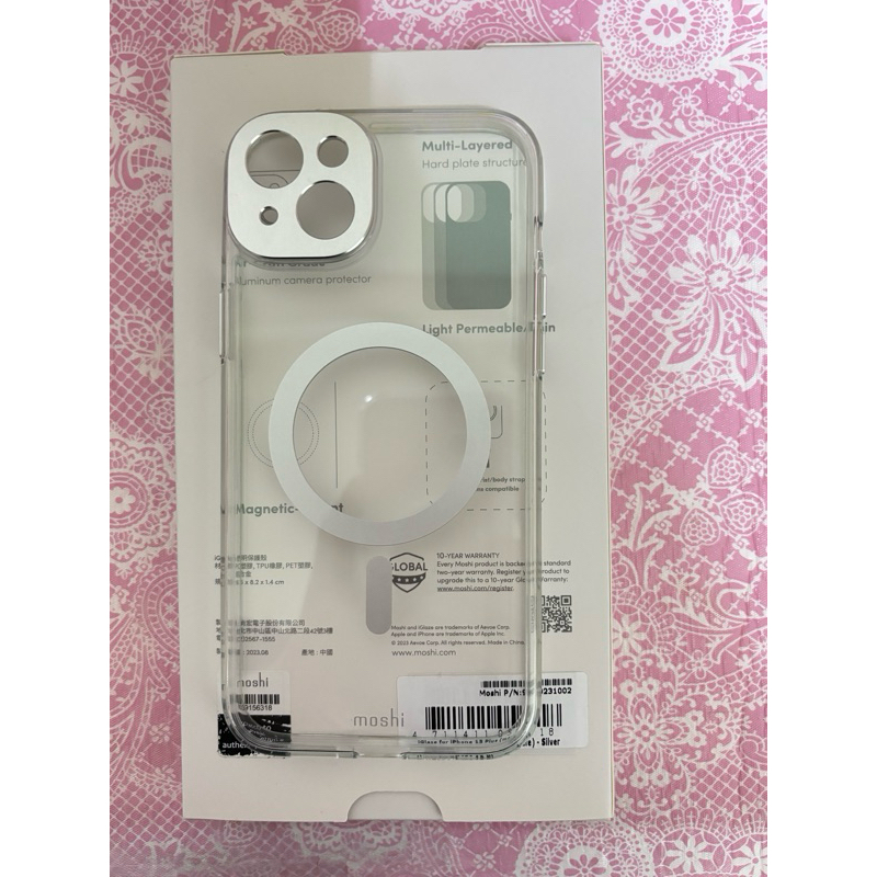 （二手）moshi iPhone 15 Plus MagSafe iGlaze 透明保護殼