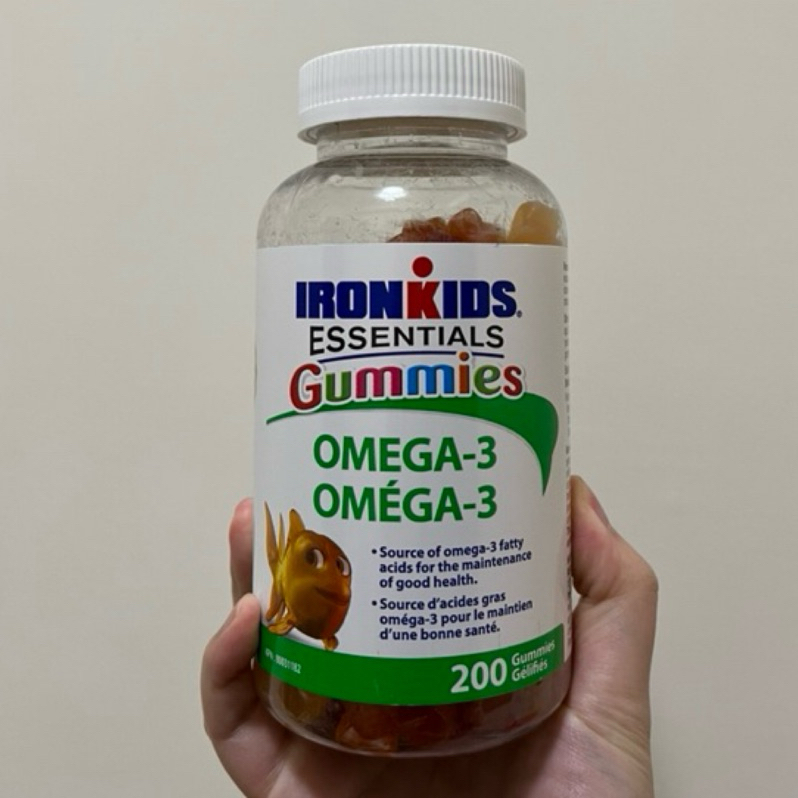 現貨 IronKids Essential Omega-3 兒童魚油 軟糖 200粒 加拿大代購
