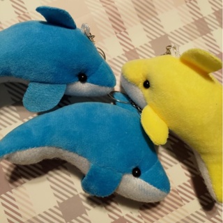 海豚吊飾 藍白海豚 小吊飾 娃娃 擺件