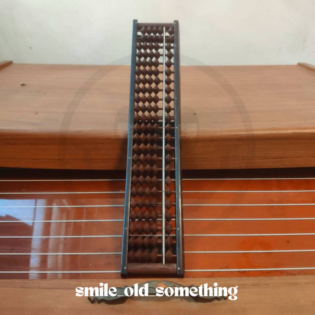 【微笑老物店】珠算算盤 算盤 復古老物 擺設 裝飾品 可使用