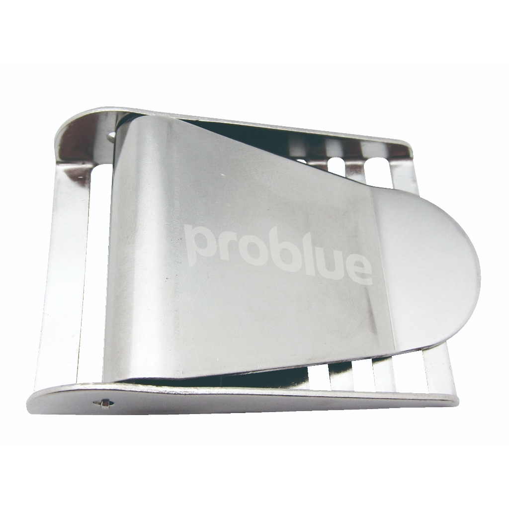 problue AC-09-6 不鏽鋼 配重帶扣 適用於橡膠及織帶皮帶