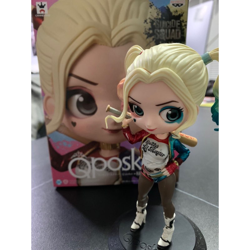 ［現貨］Qposket HARLEY QUINN 哈莉·奎茵 小丑女 美女公仔 動漫人物 大盒公仔 DC 自殺突擊隊