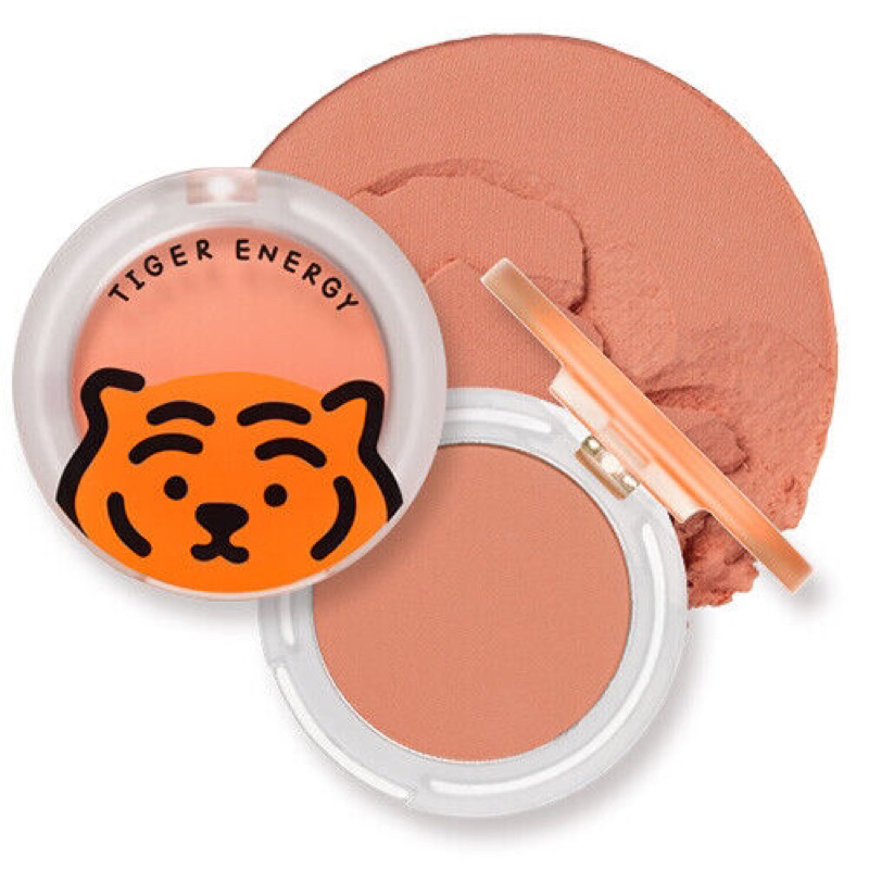 (Etude)2022新Dewy Blusher Tiger Energy腮紅老虎能量 韓國彩妝 化妝品 全新