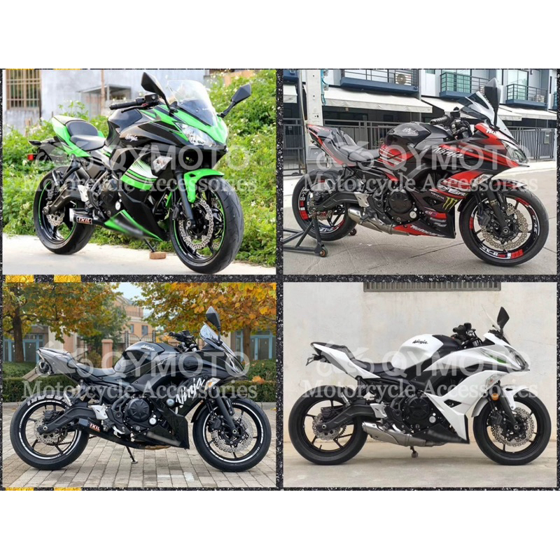 Kawasaki Ninja650 EX650 ER6F 17-19年 素殼 烤漆副廠殼 客製 來圖訂製