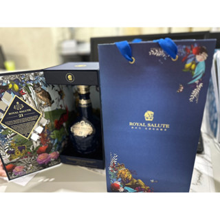 皇家禮砲21年蘇格蘭威士忌700ml「空酒瓶+空盒+禮袋」