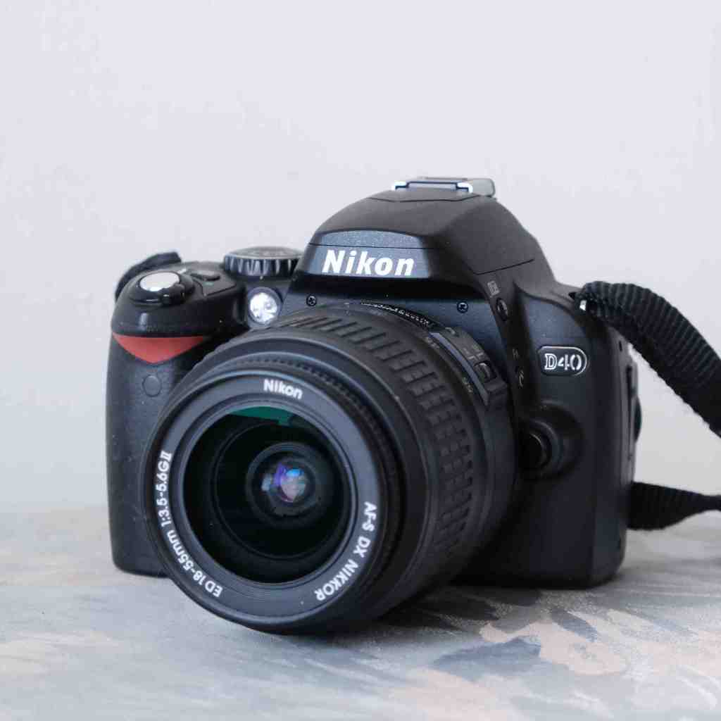NIKON D40 附一顆鏡頭 自動 單眼 SLR CCD 老數位 相機