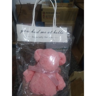 粉紅毛巾熊、小熊毛巾、婚禮小物