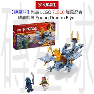 【磚星球】樂高 LEGO 71810 旋風忍者 幼龍阿隆 Young Dragon Riyu