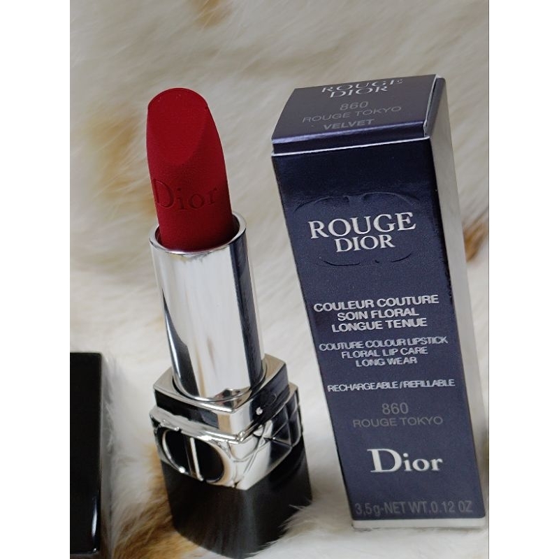 Dior 迪奧 藍星 絲絨 啞光 唇膏 口紅 潤唇膏 #038、#860,#004,可議