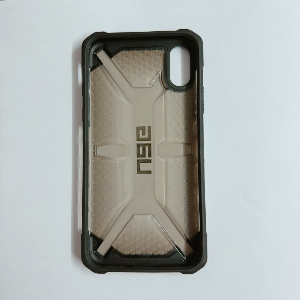 UAG iPhone Xs 耐衝擊保護殼透黑-二手9成新