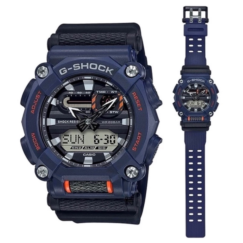 CASIO 卡西歐 手錶 GA-900-2A G-SHOCK 雙顯 電子錶 橡膠錶帶 防水200米 GA-900