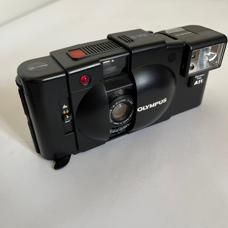 Olympus XA2底片相機+A11閃光燈