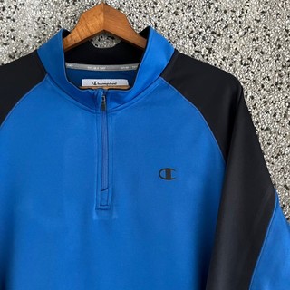 [Oldman Vintage]Champion Half Zip 半拉鍊 長袖 古著 XL號 H52