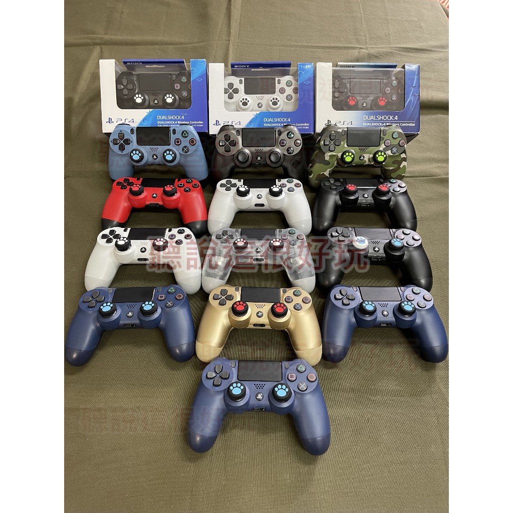 現貨在台 送貓掌套 Sony 原廠 Ps4 手把 DS4 PS4無線手把 2代 1代 二手 PS4搖桿 PS4手把