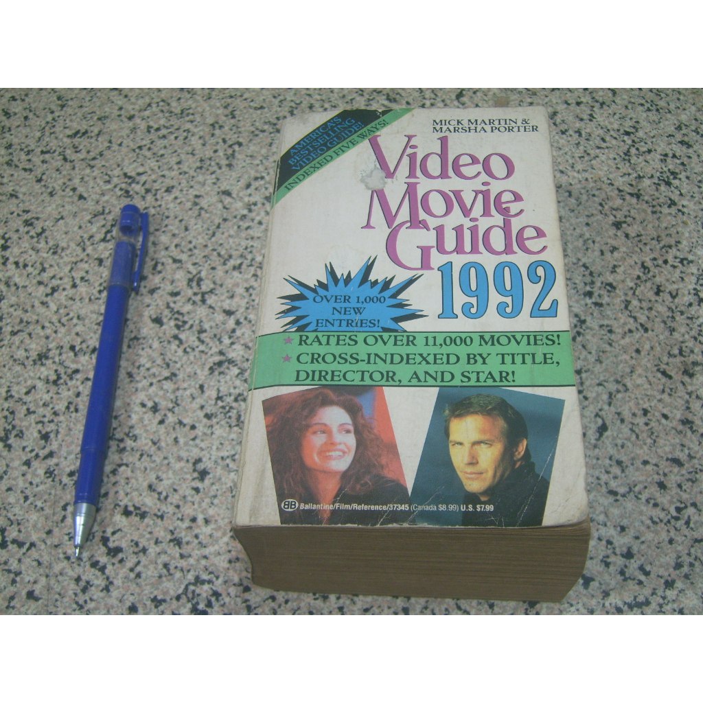 Video Movie Guide 1992, 2002 (二手英文書)