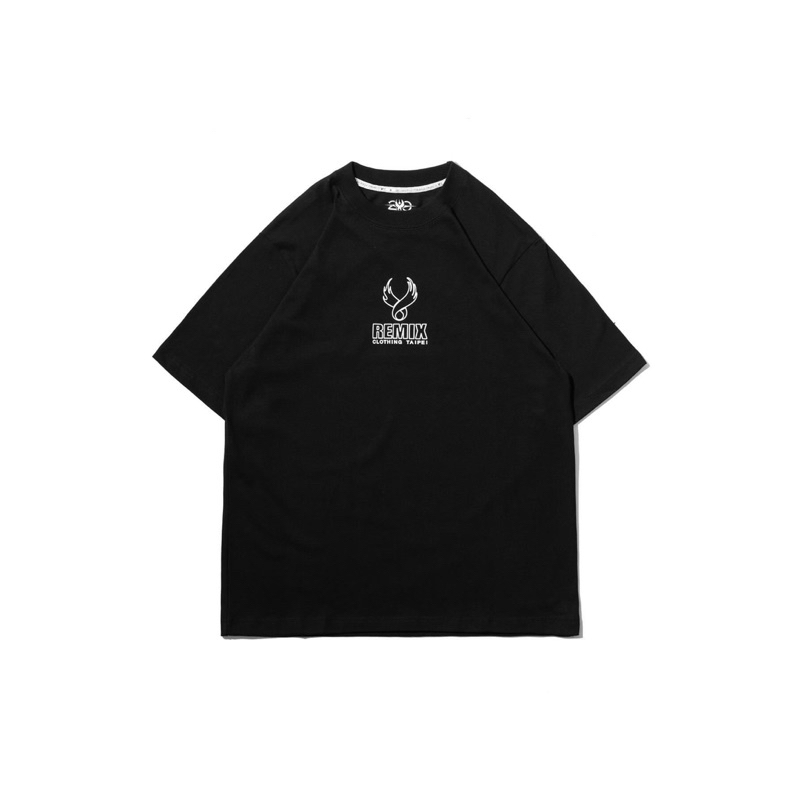 REMIX  23 Wing Logo TEE  (Black) 全新XL 初二