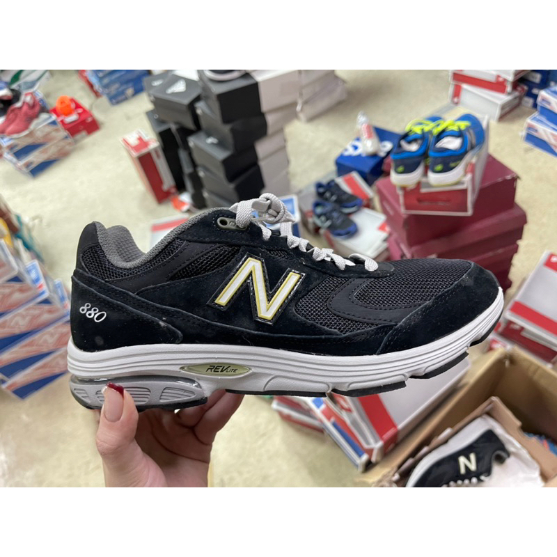 大灌體育👟出清特賣 過季NG商品 New balance nb880 WW880BK2 復古鞋 休閒鞋 黑 女