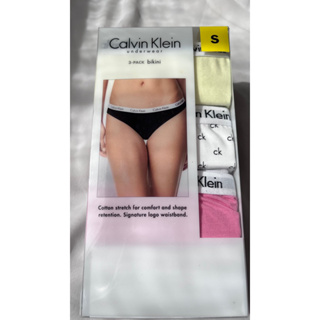Calvin Klein CK 女彈性棉質內褲 3入組S低腰 三角褲凱文克萊 COSTCO 代購