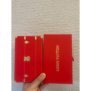 LV/ Louis Vuitton 紅包袋盒子 淡 只有盒子 兩個一起賣 可拆賣