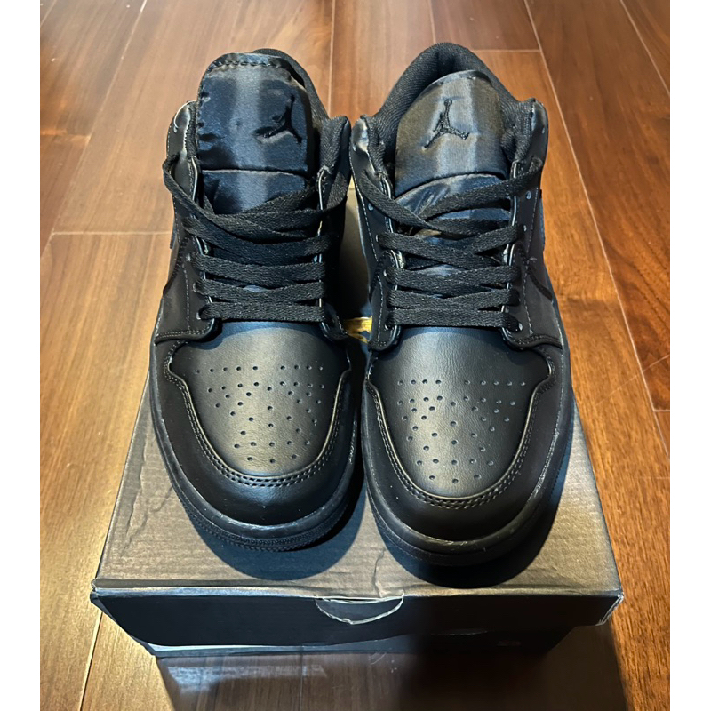Nike Air Jordan 1 Low 全黑 籃球鞋 休閒鞋 現貨