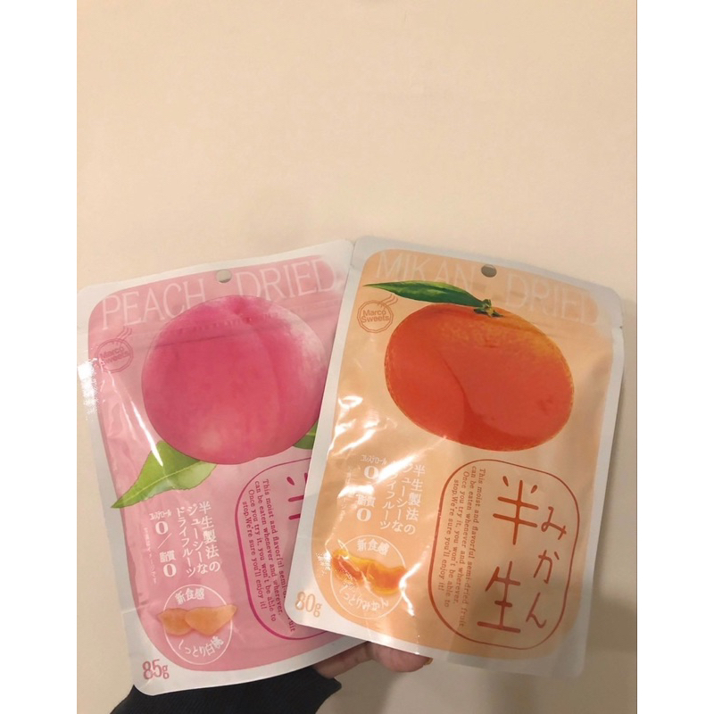 -日本預購-半生果乾 草莓 水蜜桃 果乾