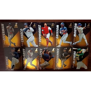 MLB 1995 Pinnacle Zenith Edition 10張