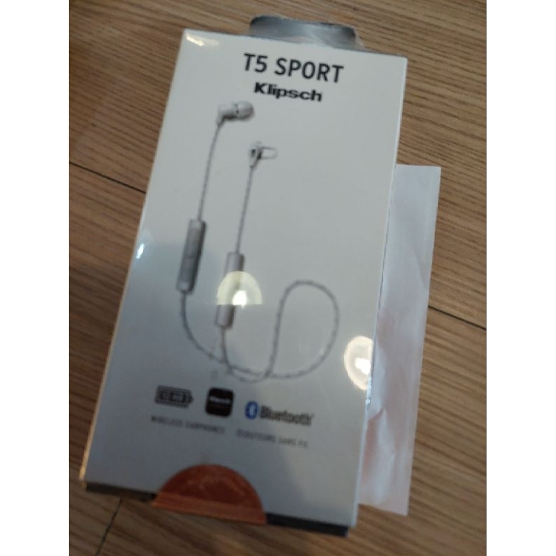 【Klipsch T5 Sport】  白色公司貨運動型藍牙耳機