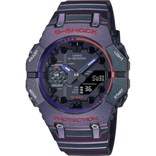 CASIO 卡西歐 G-SHOCK 電競玩家 炫彩烤漆手錶 GA-B001AH-6A