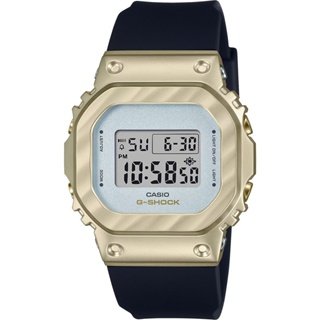 ∣聊聊可議∣CASIO 卡西歐 G-SHOCK 香檳金系列 方型電子手錶 GM-S5600BC-1