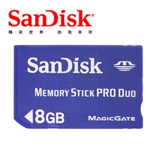 SanDisk MSPD Memory Stick Pro Duo 8G 8GB PSP SONY CCD相機 記憶卡