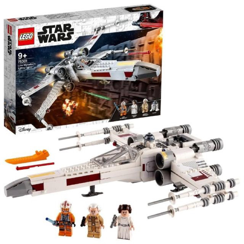 [大園拼哥］樂高 盒組 LEGO 75301 星際大戰 Luke Skywalker’s X-Wing Fighter