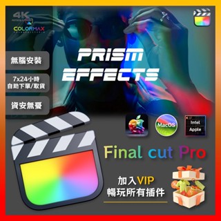 FCPX外掛 30組電影級別優雅稜鏡光暈反射效果預設Final Cut Pro.MX92804