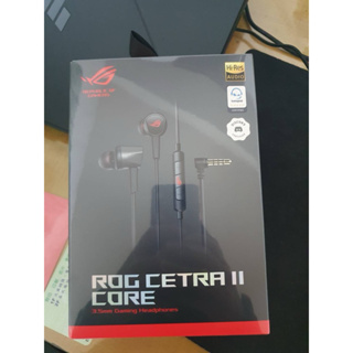 ROG Cetra II Core 黑色 入耳式耳機 耳塞式耳機 電競有線手機耳機