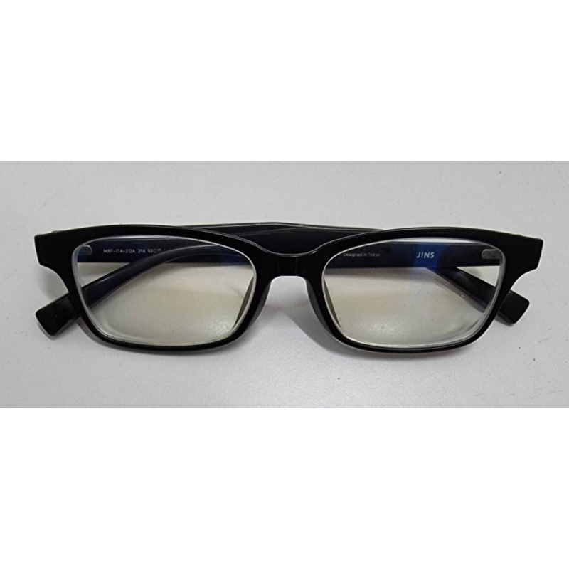二手鏡框黑色Jins AirFrame MRF-17A-212 Glasses Frames