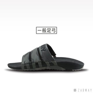 【ZABWAY】LINE WALKER (灰黑) 戶外休閒｜套式拖鞋 [男鞋] 橡膠大底/迷彩/透氣網布/大尺碼拖鞋